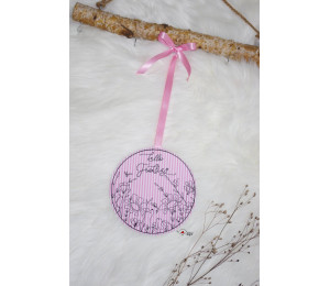 Stickdatei - Blumenwiese Kreis Doodle 3